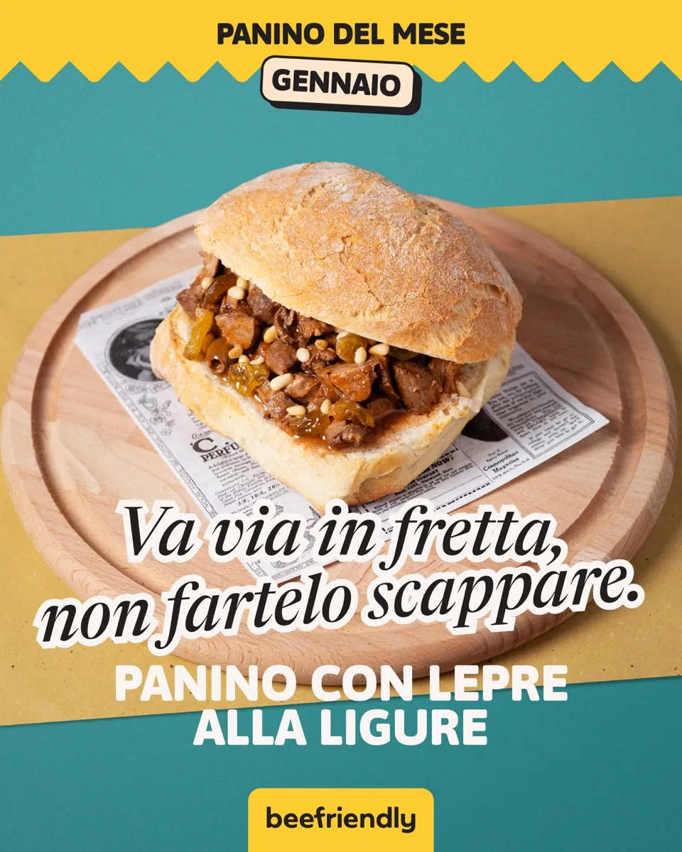 Special di gennaio con lepre alla ligure